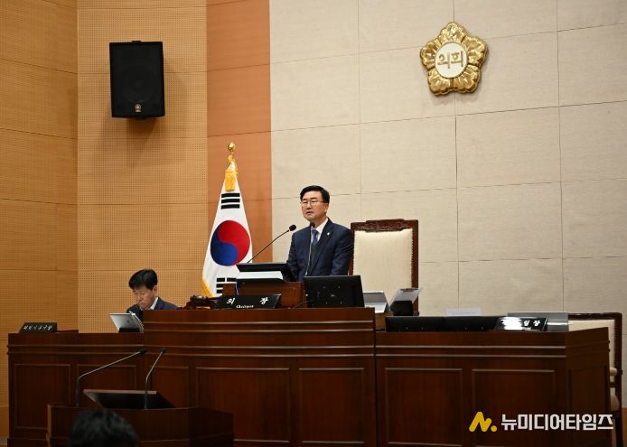 완주군의회 임시회 제1차 본회의