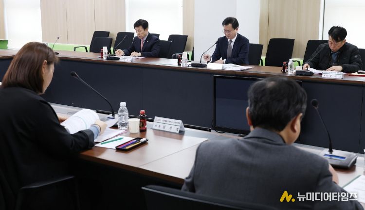 2026년 동구 행복이음교육지구 운영협의회 개최 모습