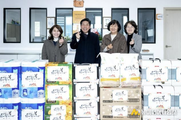 위문 현장 사진