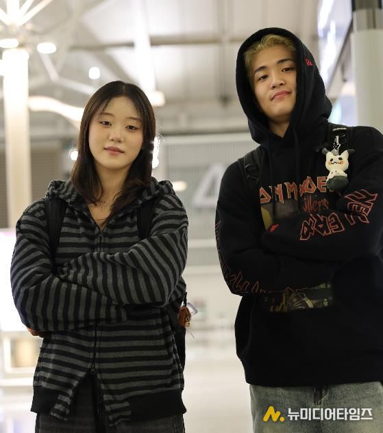 도봉구청 브레이킹팀 송민지 선수(좌), 엄혜성 선수(우)