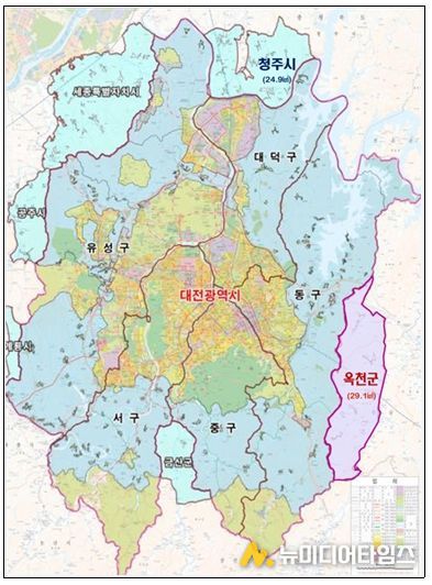 개발제한구역 지정 현황