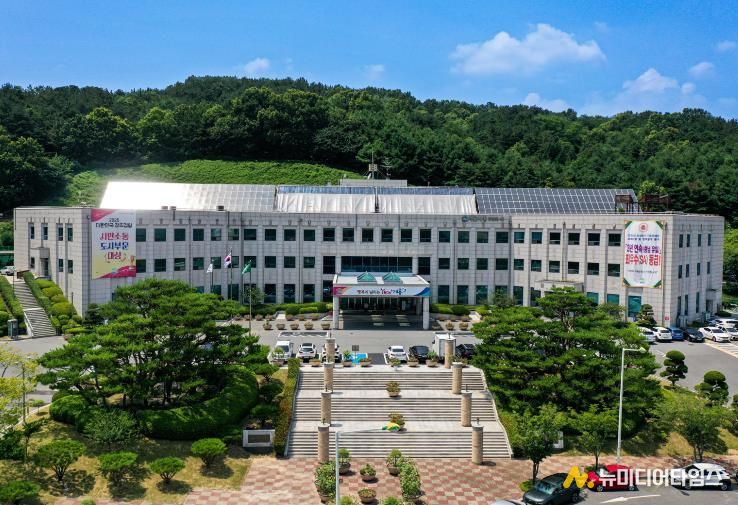 계룡시 청사 전경