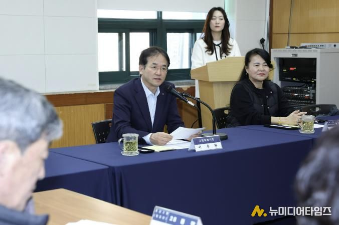 고양시 설맞이 민생탐방‘행신2동 행정복지센터 통장회의’현장