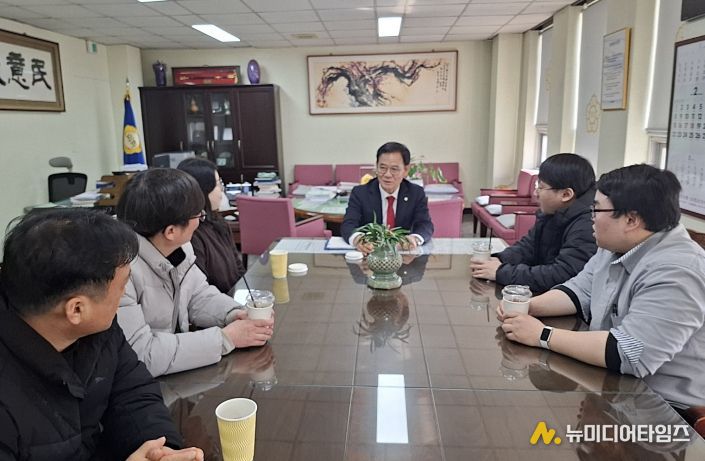 의장님과 함께하는 청렴․소통 토크 현장.