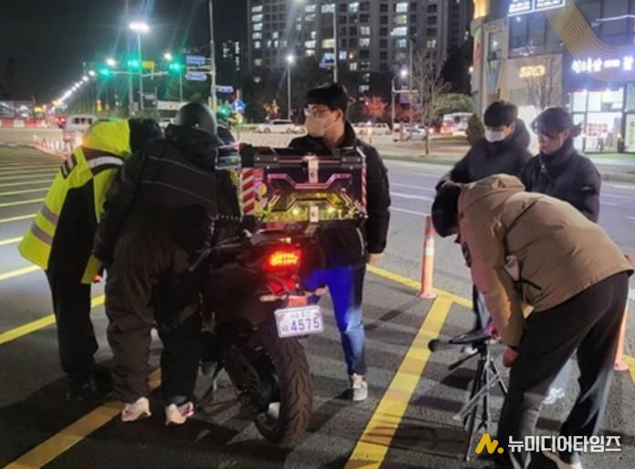 파주시, 3월 9일 이륜차 소음·불법개조 합동단속 실시