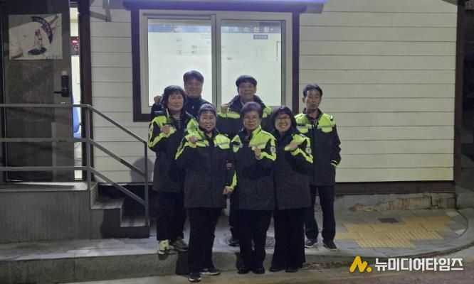 동두천시 생연1동, 자율방범연합대 번개지대 격려 '현장 중심의 소통행정 강화'