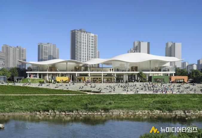 화성시립미술관 국제지명 설계공모 최종 선정작 조감도