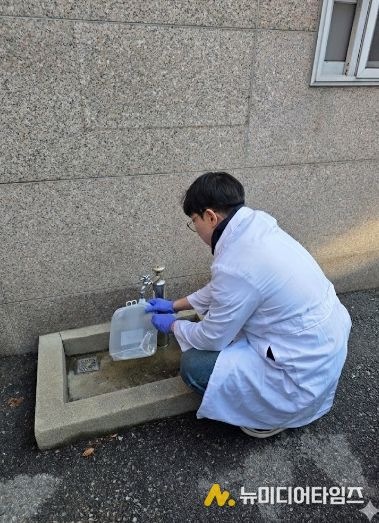 수돗물 급수과정별 수질검사