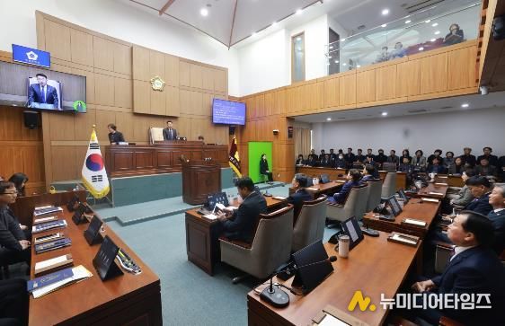 부안군의회, 제370회 임시회 개회