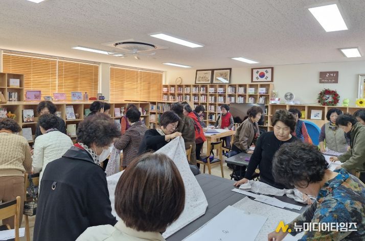 생활개선회 과제교육 모습