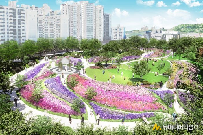 블라썸 정원 조감도