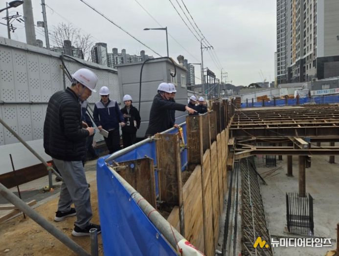 해빙기 건축공사장 안전점검 실시