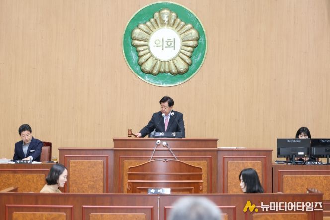 제308회 고성군의회 임시회 제1차 본회의