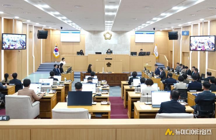 광주광역시 남구의회, 제319회 임시회 개회