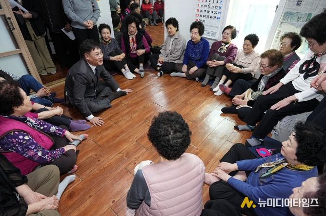 동숭경로당 리모델링 공사 현장