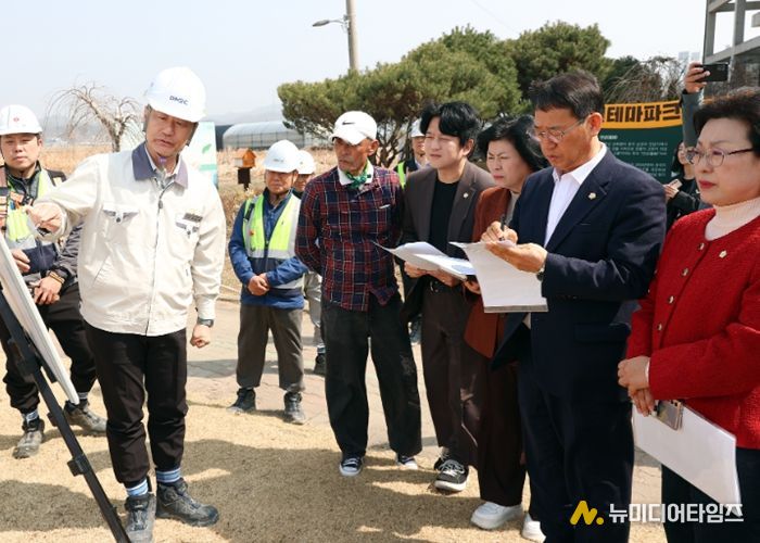 시흥시의회 교육복지위원회, 신안산선 염수 유출 재발 방지 현장 점검 실시