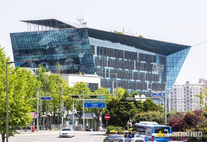 용산구청 전경