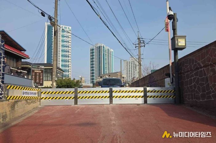 중랑천(신곡교 서울방향)