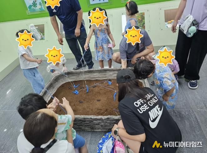 부평구 인천나비공원, 주말 곤충 체험행사 운영 -사슴벌레 낚시체험