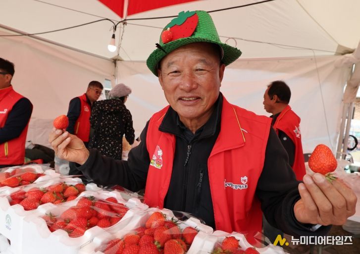논산딸기축제 SNS인증샷 열풍