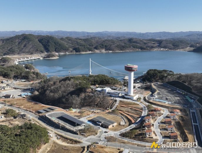 예당관광지 전경