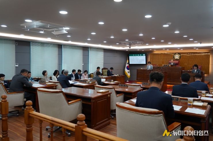 담양군의회, 제343회 임시회 폐회