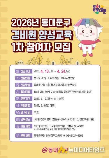 돌봄·복지, 생활안전 분야 수요 높은 과정 중심 편성