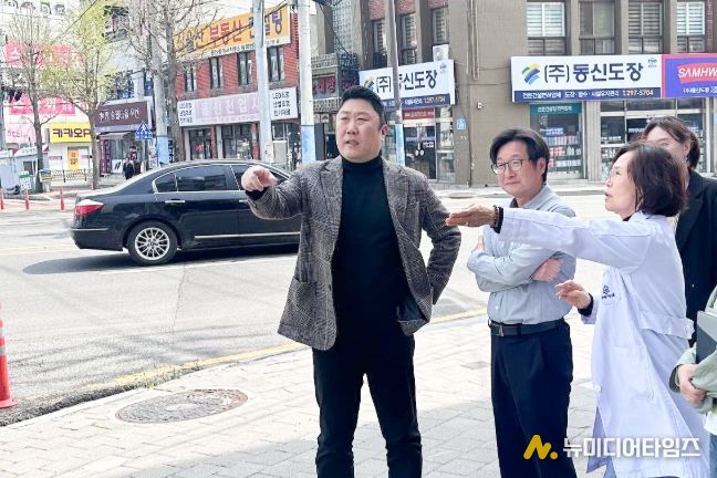 김종섭 부의장 반구동 주정차 관련 민원 현장 점검 실시