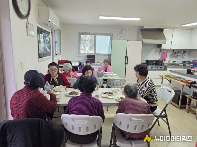 영춘면 경로당 따뜻한 밥상