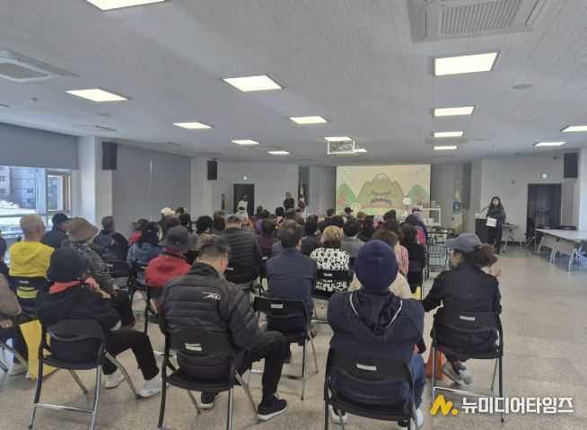 여주시 오학동지역사회보장협의체, ‘오학, 나눔을 잇다’ 대상자에 산불 예방 교육 실시