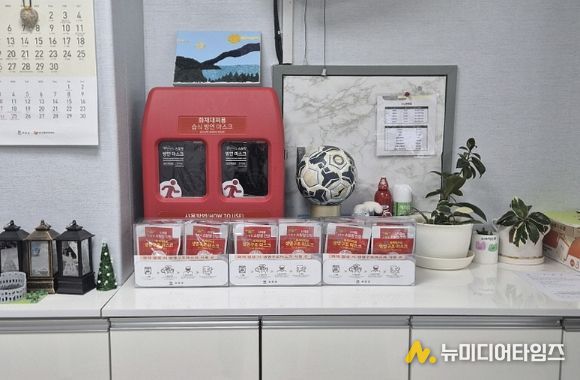 보은군, 취약계층 이용시설 화재대피용 방연마스크 지원