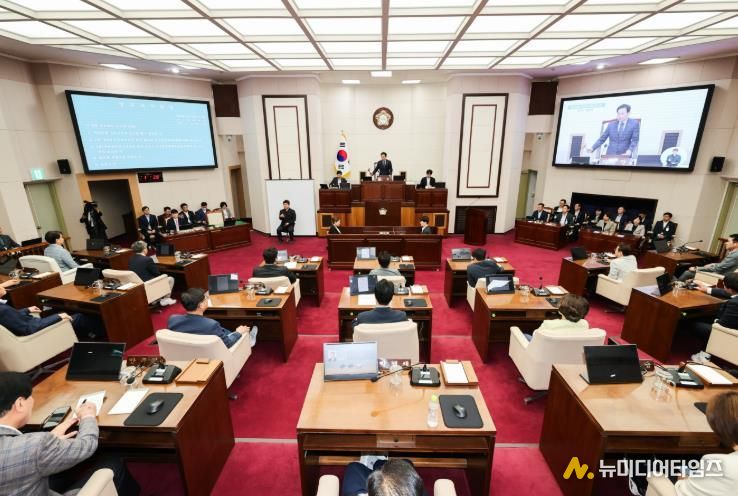 구미시의회 제295회 임시회 개회!
