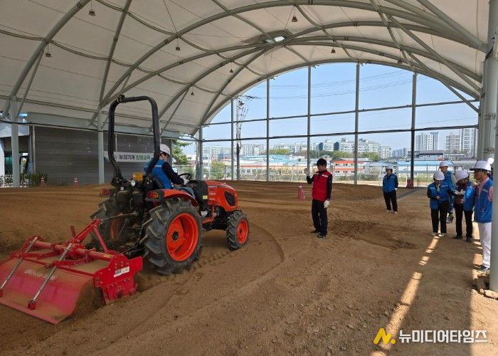 남양주시, 그린농업대학 교육생 대상 ‘농업기계 실습 및 안전교육’ 실시