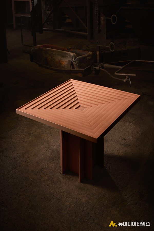 One of Four Unique Pollinator Baths Cast in Kohler